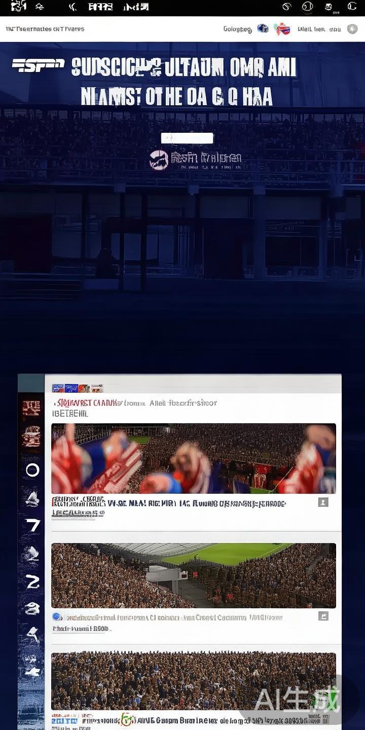 利用权威体育资讯网站
一些知名体育门户网站如&nbsp;E