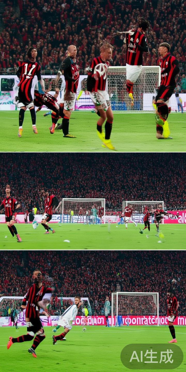 在PP体育平台的高清直播和精华剪辑中，AC米兰近期