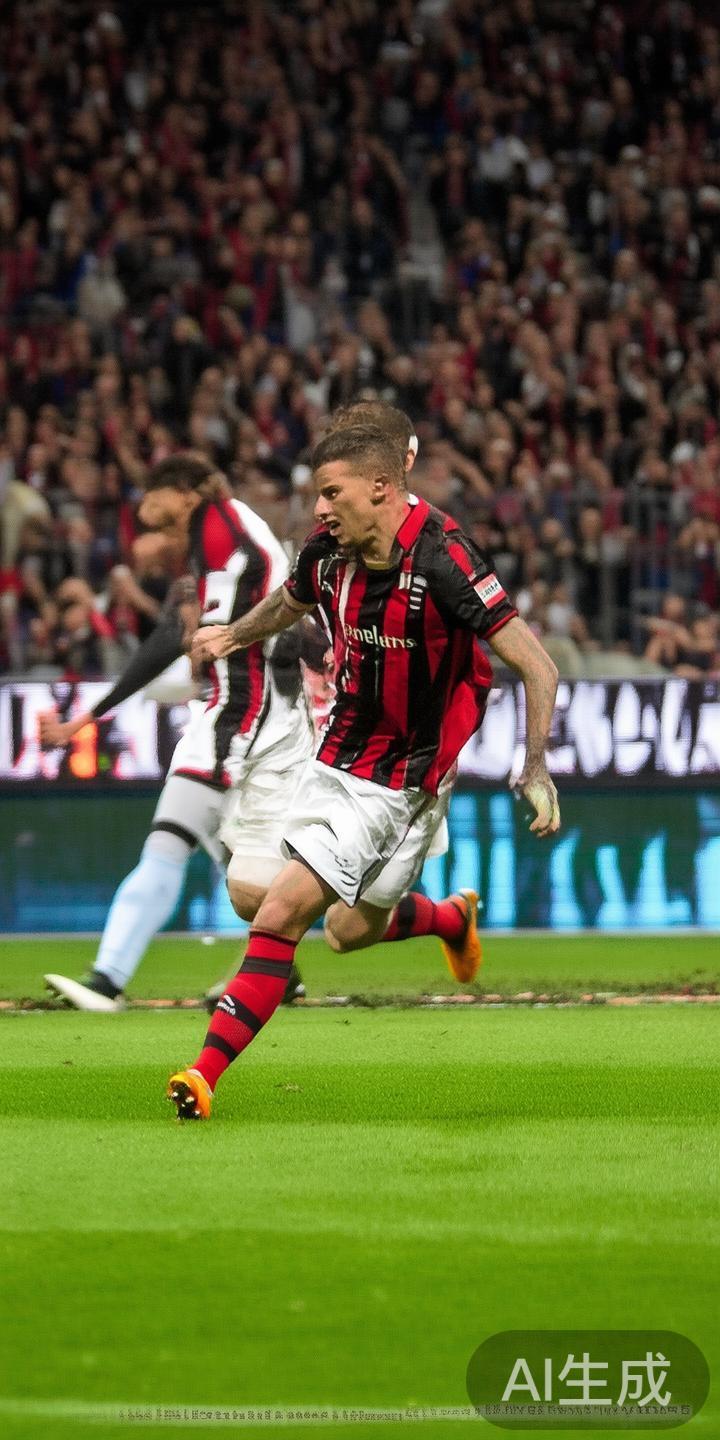 在绿茵场上，每一位米兰体育的球员都书写着属于自己的
